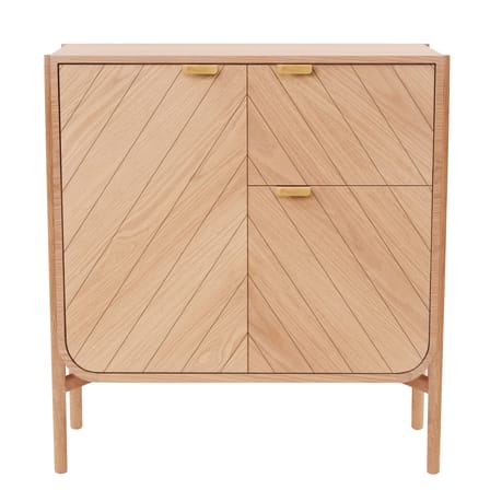 Vaisselier Marius bois naturel / L 120 x H 130 cm - Hartô
