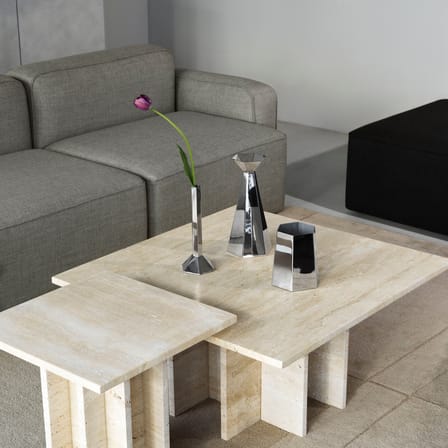 Vase Hexa Medium métal / Ø 14 x H 15 cm - Normann Copenhagen