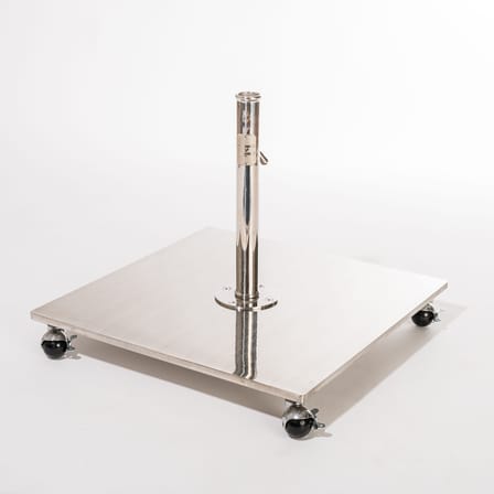 Zubehör  metall silber / Rollen für Füße von Sonnenschirmen Business & Pleasure - BUSINESS & PLEASURE