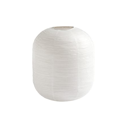Abat-jour Paper Shade Oblong papier blanc / Ø 42 cm - Sans système électrique - Hay