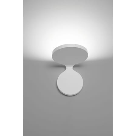 Applique Rea Large LED métal blanc / L 17 cm - Artemide