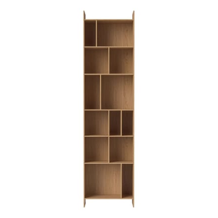 Bibliothèque House Library bois naturel / L 60 x H 232 cm - Bolia