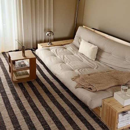 Canapé convertible Base / L 244 cm - Avec 2 blocs-accoudoirs / 3 places - KARUP DESIGN