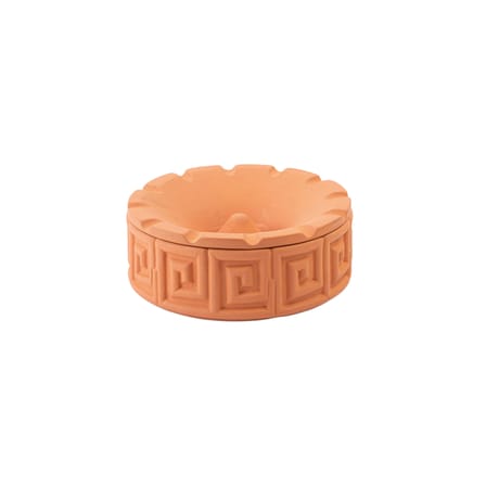 Cendrier Magna Graecia - Greche céramique orange / Ø 19 cm - Terre cuite - Seletti