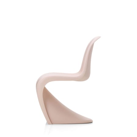 Chaise enfant Panton Junior plastique rose / By Verner Panton, 1959 - Vitra