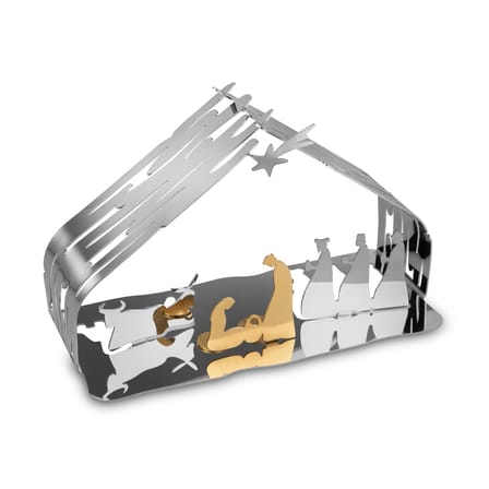 Crèche Bark Crib métal argent - Alessi