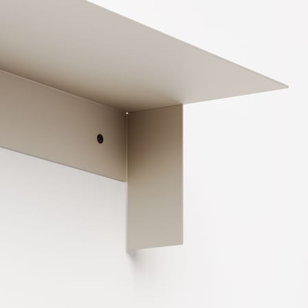 Étagère Pli Floating métal blanc / 45 x 20 cm - TIPTOE