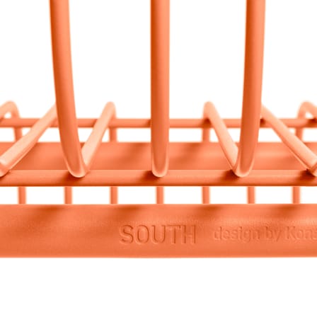 Fauteuil de repas empilable South métal orange / Konstantin Grcic, 2023 - Magis