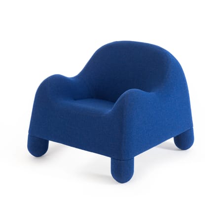 Fauteuil rembourré Gomma tissu bleu / De Pas, D'Urbino, Lomazzi, 1970 - Zanotta