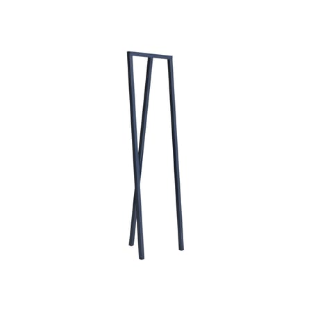Portant Loop Stand Hall métal bleu / L 45 x P 39 x H 150 cm - Hay