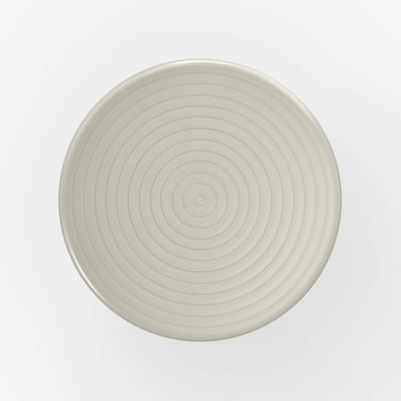Runder Tisch Groove metall beige / Ø 70 cm - Tom Dixon