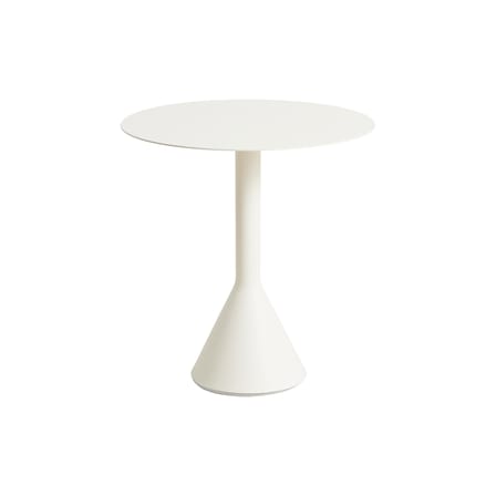 Runder Tisch Palissade Cone metall weiß / Ø 70 - Bouroullec, 2016 - Hay