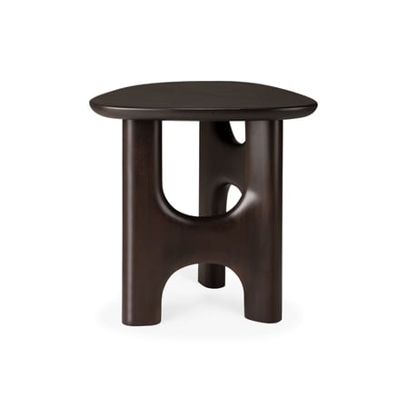 Table d'appoint Flow bois marron / 54 x 50 x H 46 cm - Ethnicraft