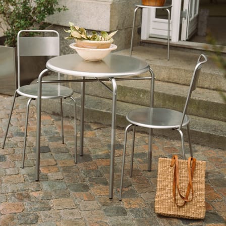 Table ronde Petit Rond OUTDOOR métal / Ø 65 cm - Frama 