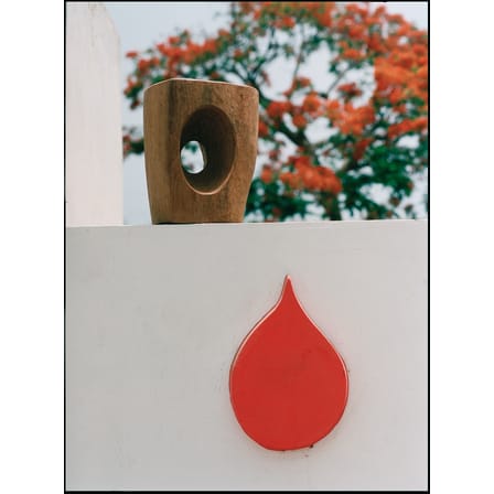 Tabouret Devil's Eye bois naturel - Pols Potten