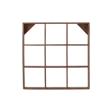 Tilo Wall shelf natural wood / L 53 x H 53 x D 10 cm - Bloomingville