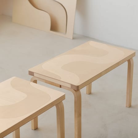 Banc 153B / Artek + Marimekko, édition limitée 90e anniversaire - ARTEK