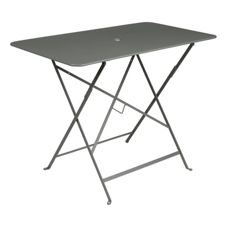 Tavolo pieghevole Bistro / 97 x 57 cm - 4 persone - Foro per ombrellone - Fermob
