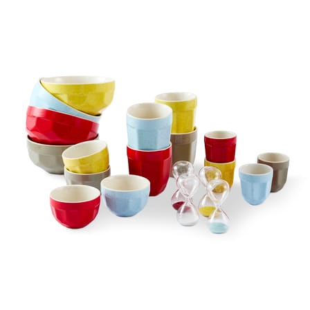 Set de 4 bols La Marzocco céramique multicolore - Pols Potten