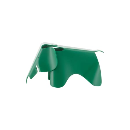 Décoration Eames Elephant RE (1945) vert / Small - L 39 cm / Plastique recyclé - Vitra