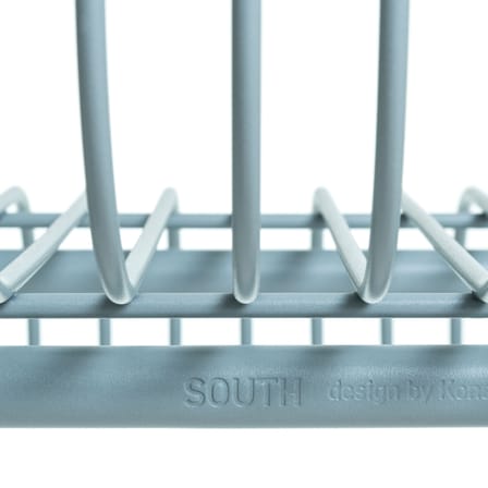Fauteuil de repas empilable South métal bleu / Konstantin Grcic, 2023 - Magis