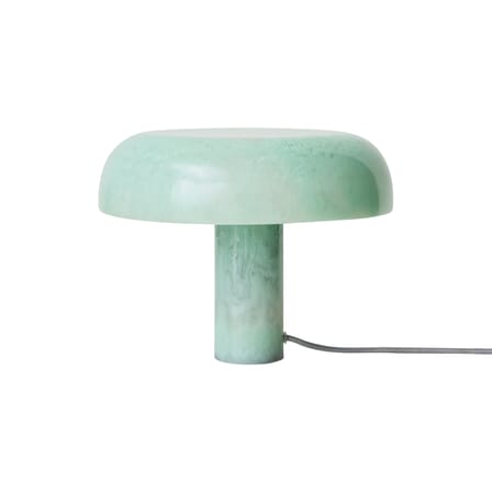 Lampe de table Mushroom plastique vert - HK LIVING