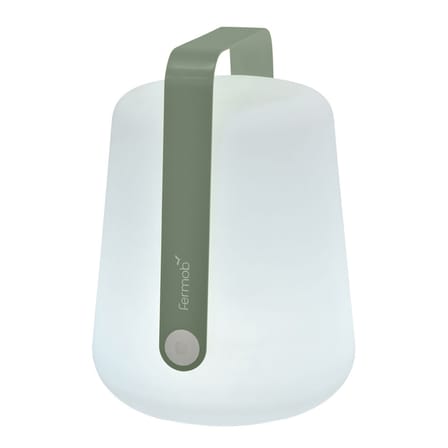 Lampe extérieur sans fil rechargeable Balad Large LED métal vert / H 38 cm - USB / Seconde vie - Fermob