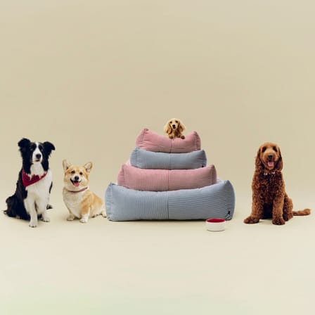 Letto per cane Hay Dogs tessuto rosso / XS - 43 x 52 cm - Hay