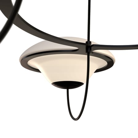 Suspension In The Air 3 verre blanc / Ø 97 cm - DCW éditions