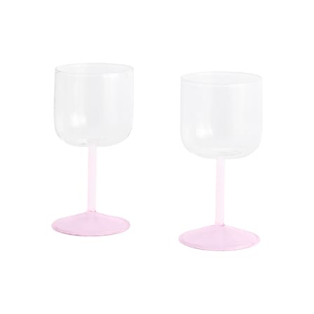 Set de 2 verres à vin Tint - Hay