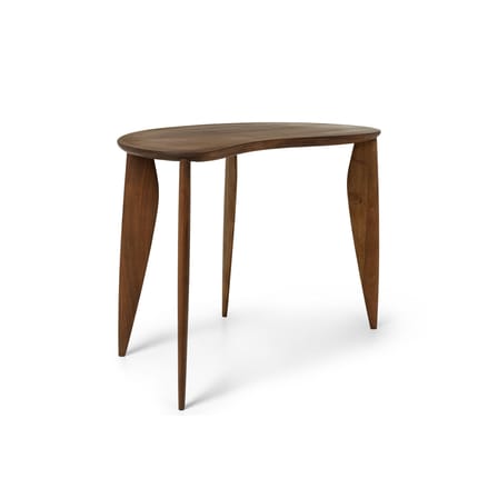 Bureau Feve bois naturel / 117 x 60 cm - Noyer - Ferm Living