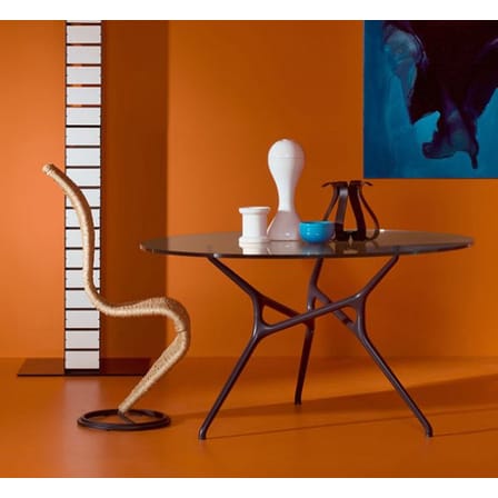 S-Chair Chair cane & fibres beige / Tom Dixon, 1991 - Wicker - Cappellini