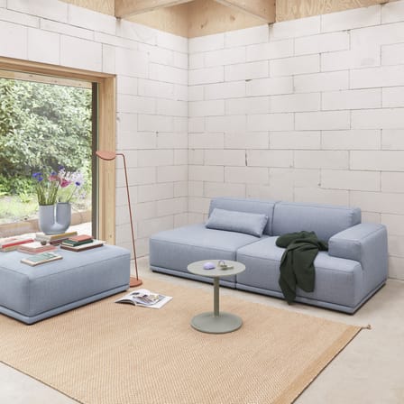 Canapé droit Connect Soft / Configuration 2 - Accoudoir droite / L 207 cm - Muuto