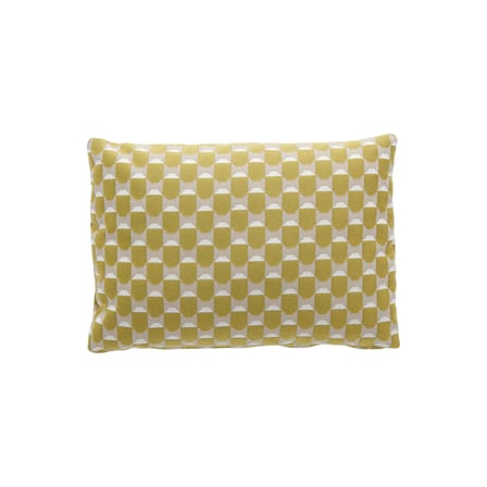Coussin d'extérieur Liberty tissu jaune / 45 x 32 cm - Kartell