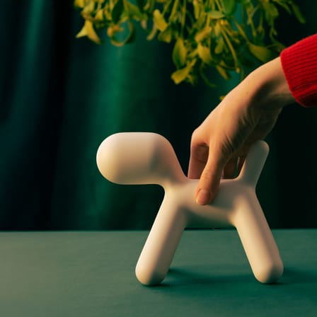 Décoration Puppy XS plastique vert / L 18,5 cm - Eero Aarnio, 2005 - Magis