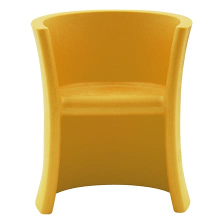 Fauteuil enfant Trioli plastique jaune - Magis