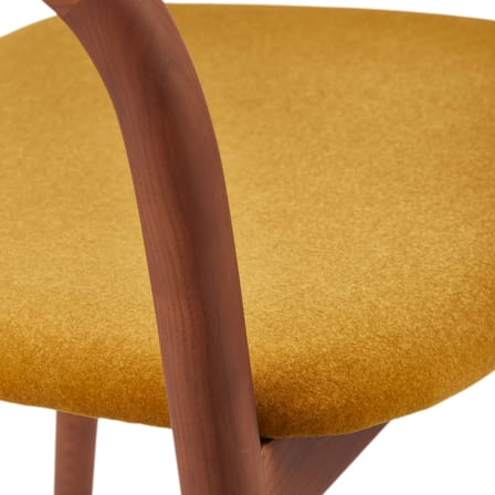 Fauteuil rembourré Henry tissu jaune - Pols Potten