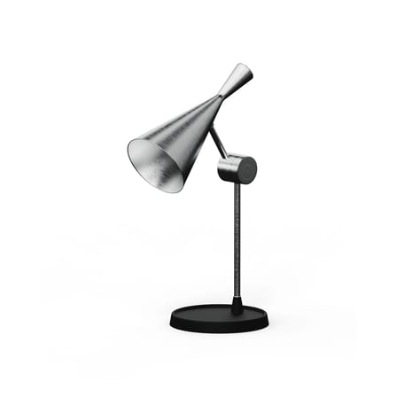 Lampada da tavolo Unbeaten LED metallo argento - Tom Dixon