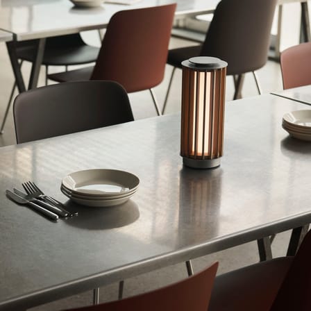 Lampe sans fil rechargeable Numbra TY3 LED bois - &tradition