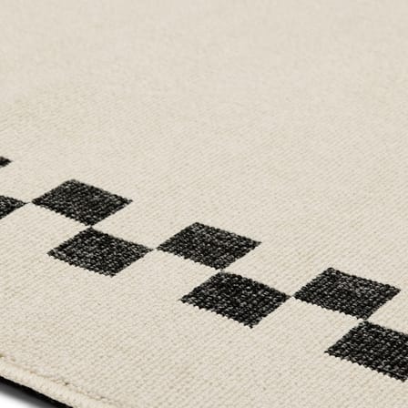 Carpretty Catwalk Outdoor rug textile grey / 200 x 80 cm - Fatboy