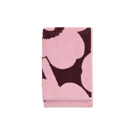 Serviette de bain Unikko rose / 70 x 150 cm - Marimekko