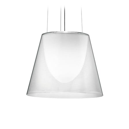 Suspension K Tribe S2 plastique transparent Ø 39.5 cm - Flos