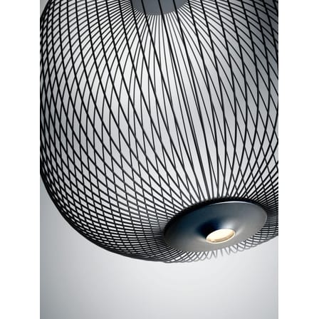 Suspension Spokes 1 métal gris noir / LED - Ø 32,5 x H 71 cm - Foscarini