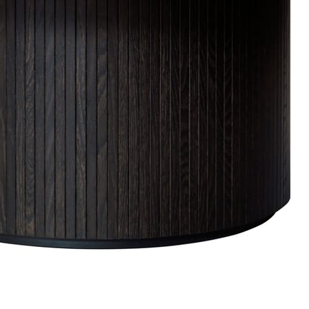 Table basse Moon marbre noir / Marbre - Ø 120 cm - Gubi