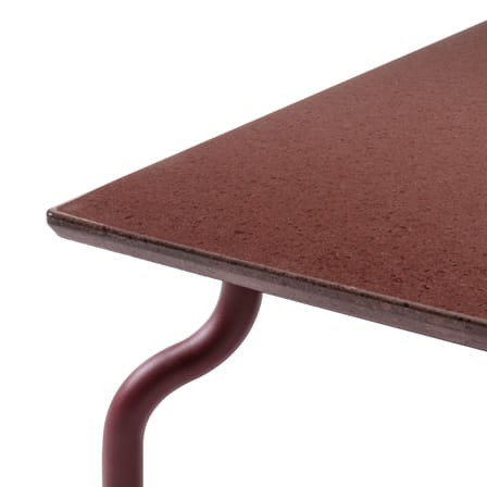 Table basse South pierre rouge / 120 x 120 x H 38 cm - Pierre de lave - Magis