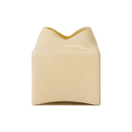 Vase Forma verre beige - HK LIVING