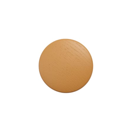 Appendiabiti The Dots Wood XS legno arancione marrone / Ø 6,5 cm - Muuto