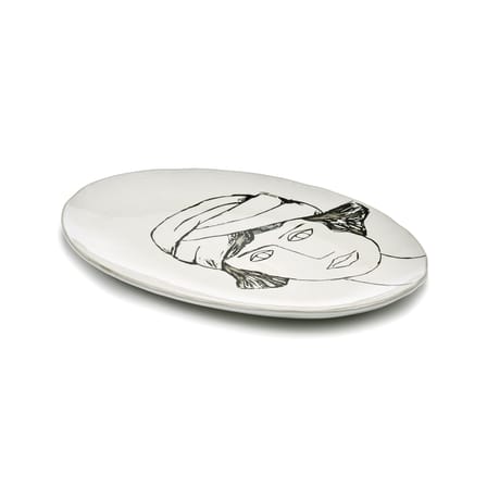 Set de 2 assiettes de présentation La Mère / 37,5 x 27,5 cm - Serax