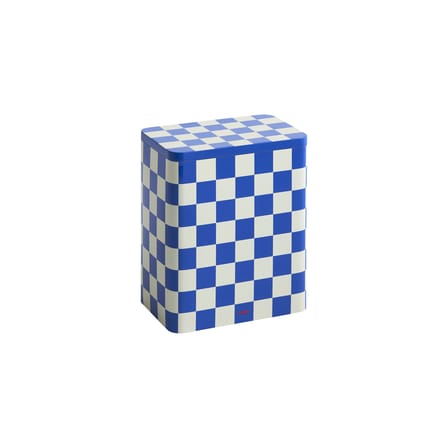 Boîte hermétique Tin Large métal bleu / 17 x 11 x H 20 cm - Hay