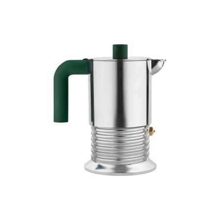 Cafetière italienne Vite vert / 3 tasses - 15 cl / Induction - Alessi